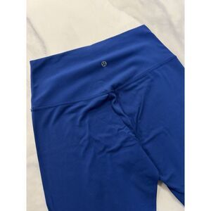 Lululemon Align High-Rise Crop Legging Women's Size 8 Blue Stretch Yoga Gym